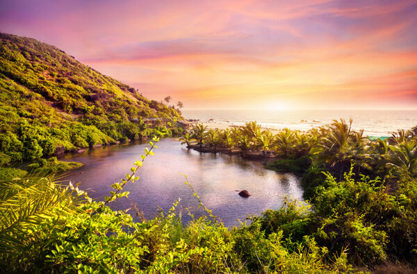 海边自然风景