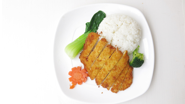 鸡排饭套餐