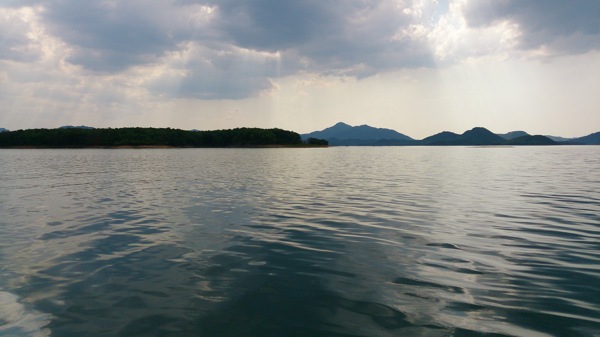 海南松涛水库图片