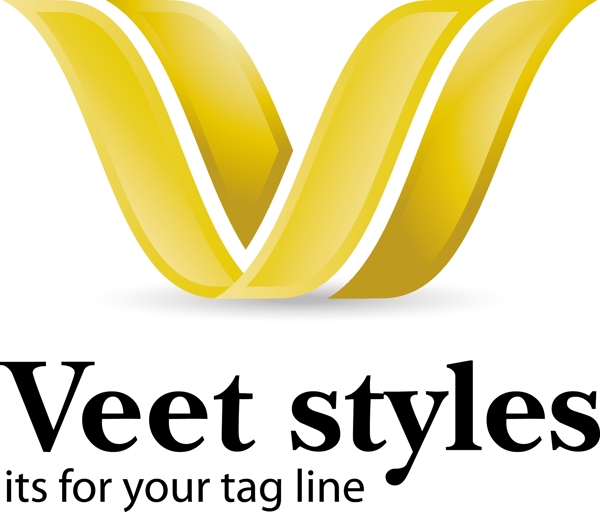 互联网金色标识多用途logo