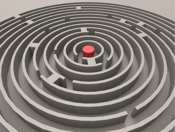 labirinto圆圆弧迷宫