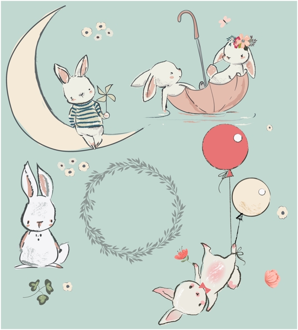月亮兔子