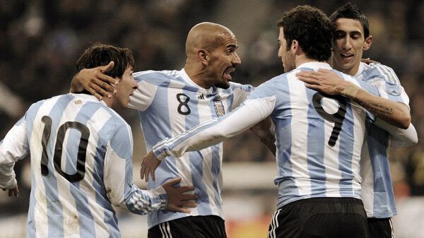 阿根廷2010世界杯图片