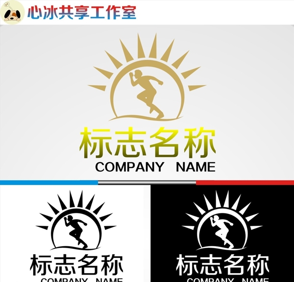 健身logo图片