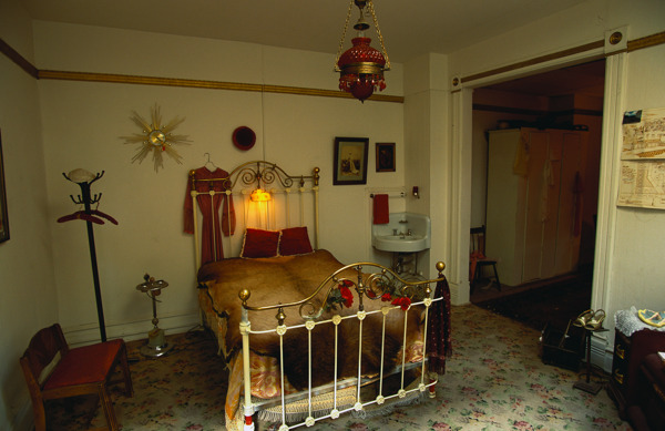 复古风格卧室装饰图片