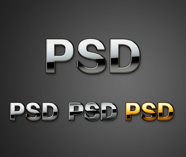 PSD金属图层样式