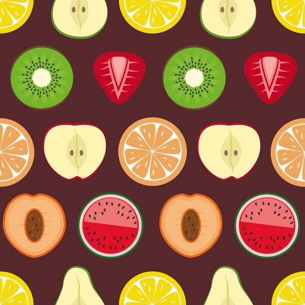 水果图案背景