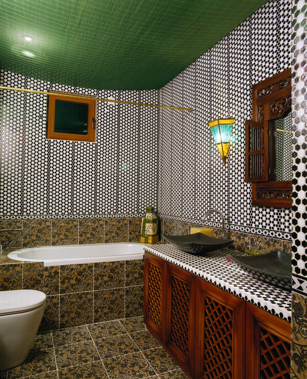 东南亚装修浴室效果图