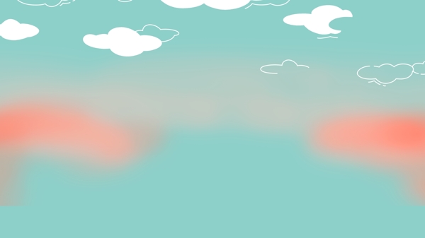 简约立夏节气蓝天白云背景设计