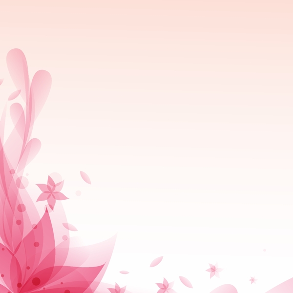 粉色花卉花朵素材背景