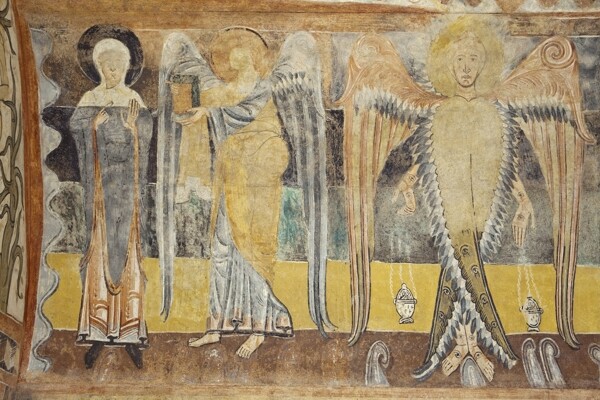 Anonymous12CenturyTheAnnunciationandaThuriferAngel.TheHermitageofVeraCruzdeMaderue