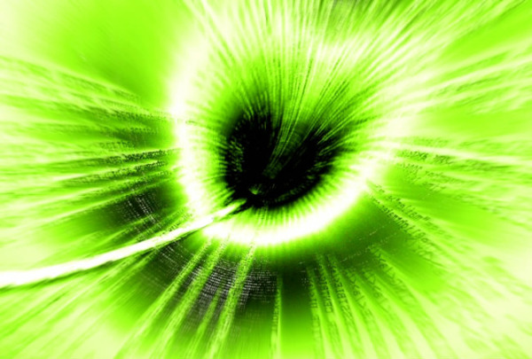 绿色漩涡视频素材