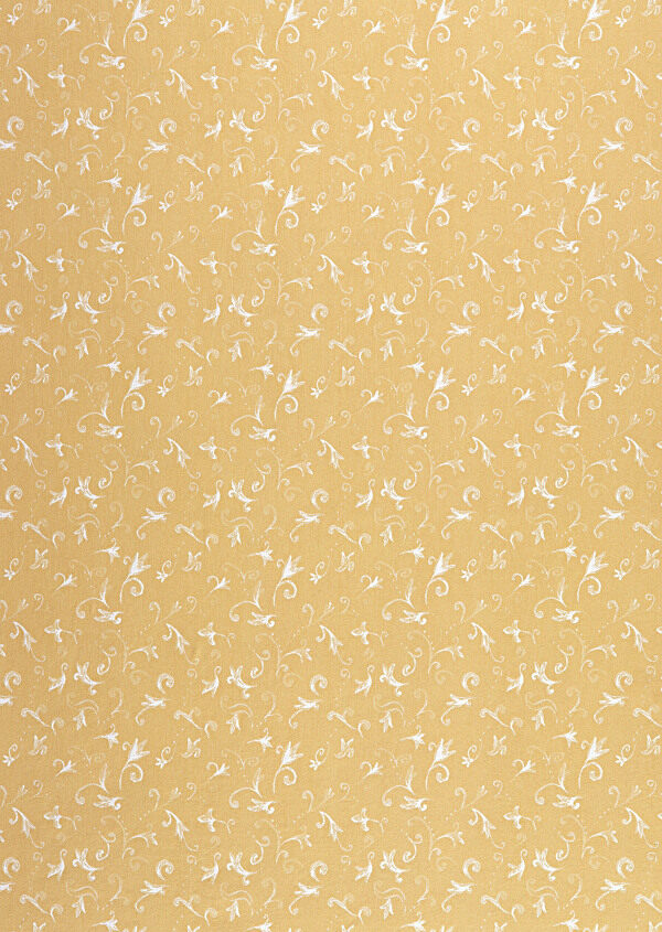 黄色小花朵花纹壁纸图片