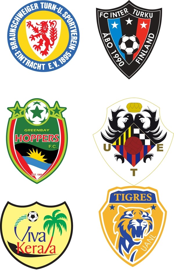 职业足球俱乐部队徽图片