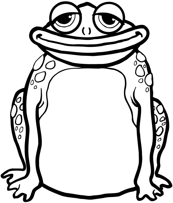 青蛙爬行动物矢量素材eps格式0017