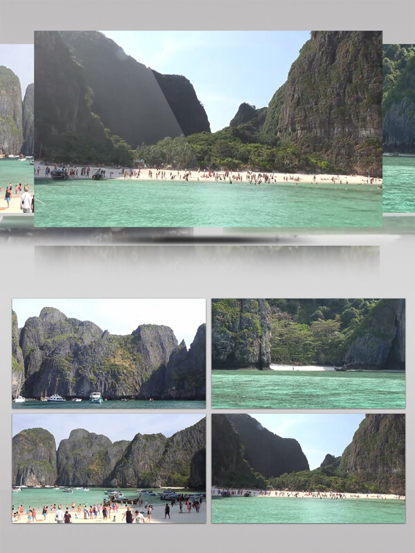 4K高清泰国普吉岛海边实拍