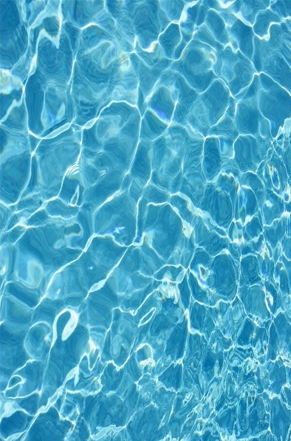 蓝色水温背景