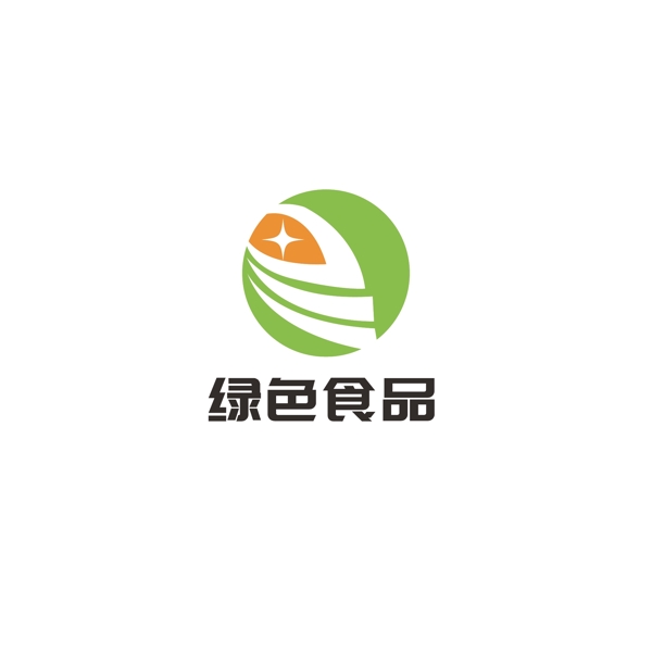 绿色食品logo设计