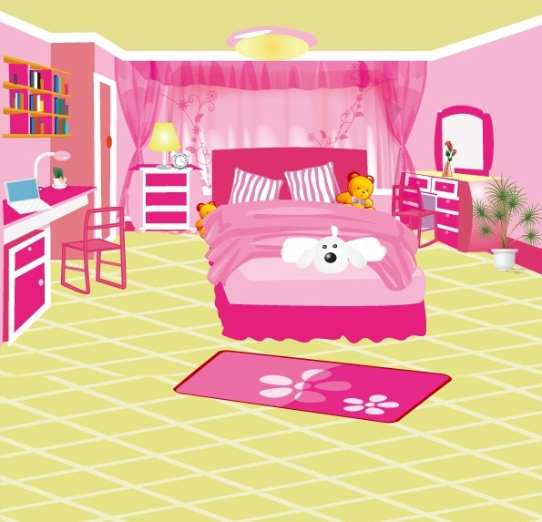 粉色房间图片