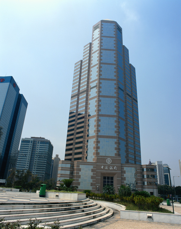 中国银行建筑大厦图片