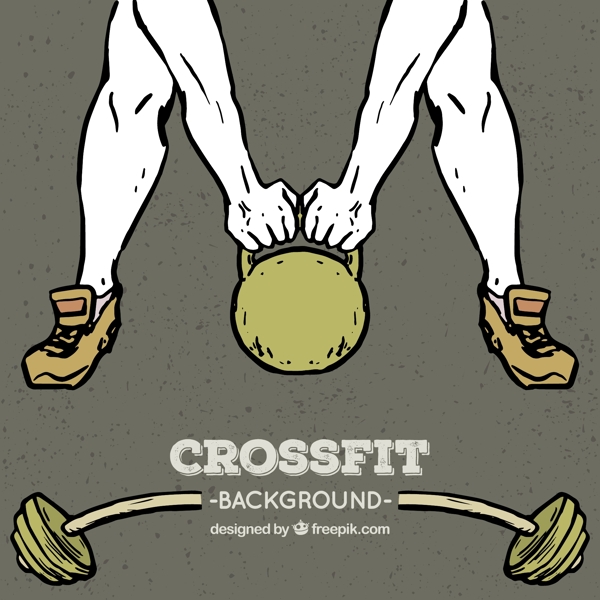 起重量CrossFit的背景