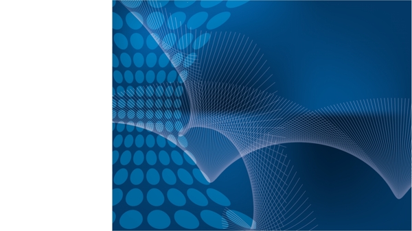 蓝色动感线条圆点商务科技背景图片