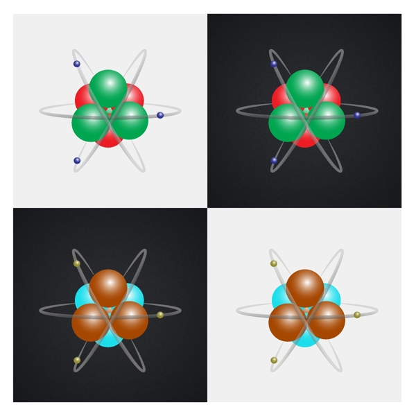 原子矢量图图片