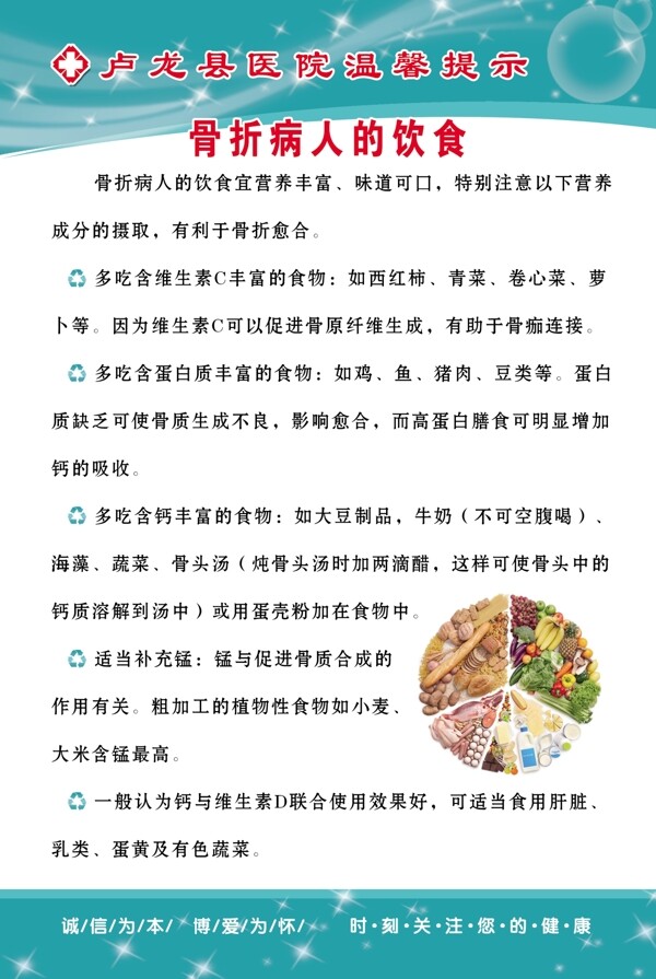 骨折病人的饮食图片