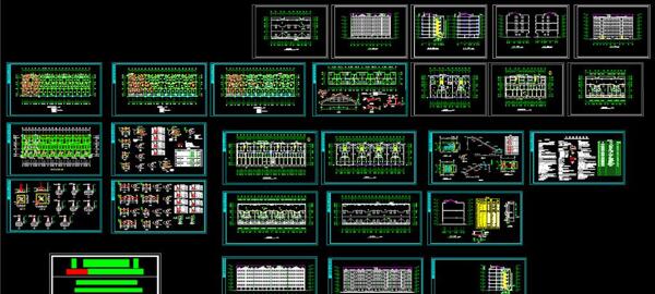 住宅楼全套结构施工图