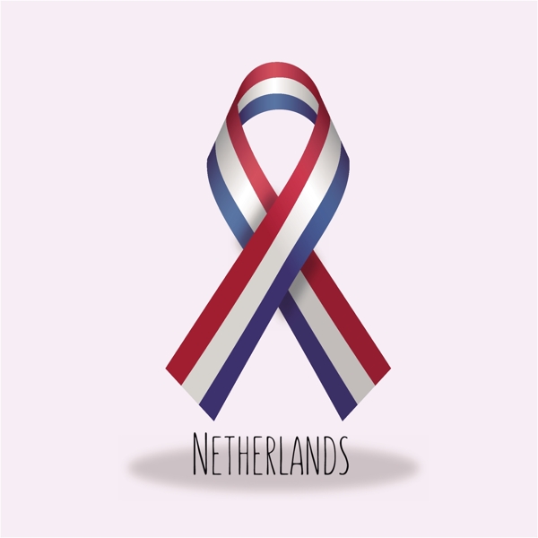 荷兰国旗丝带设计