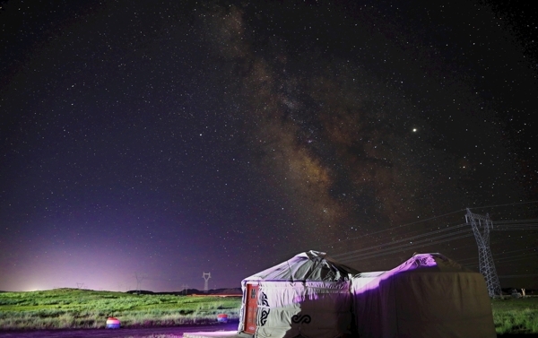 草原夜空