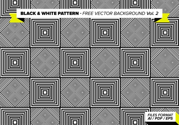 黑色和白色的无图案背景矢量卷2