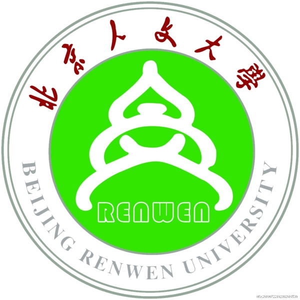 北京人文大学标志