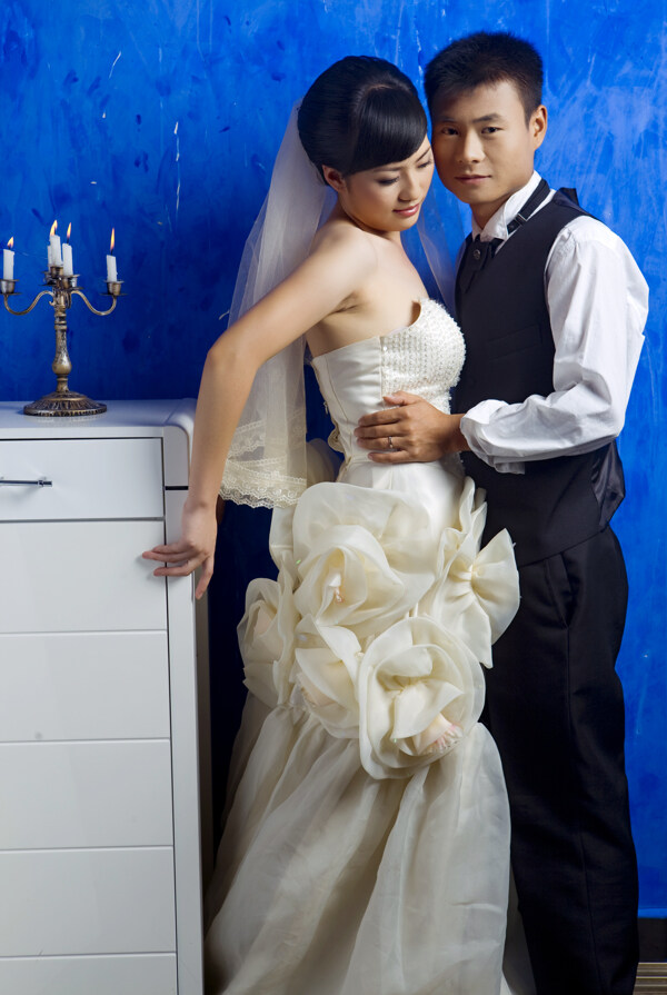 婚纱系列室内图片