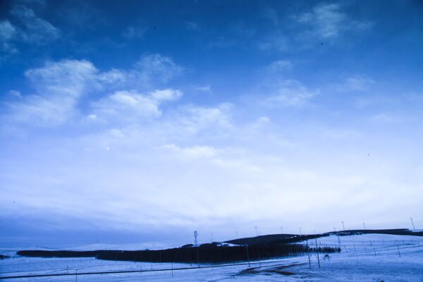 内蒙古草原清晨图片