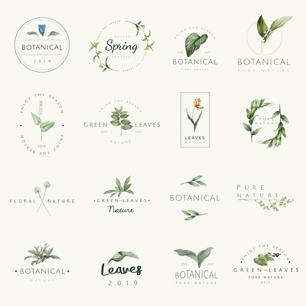 植物标识