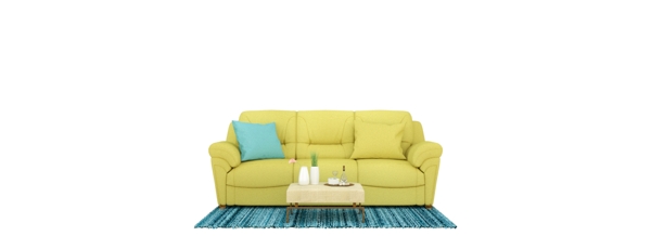 绿色沙发组合家装