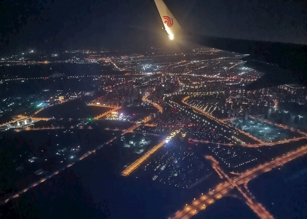 长沙机场夜景图片