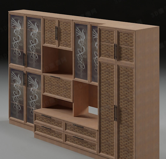 3D柜子模型