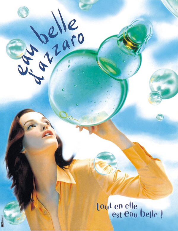 法国香水化妆品广告创意设计0029
