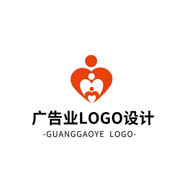 简约大气创意广告业logo标志设计