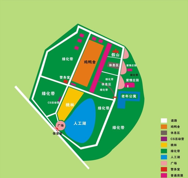 敬老院平面图宣传活动模板源文件