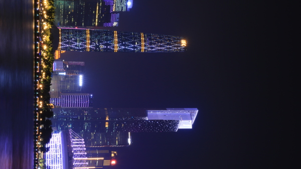 广州灯光节城市夜景
