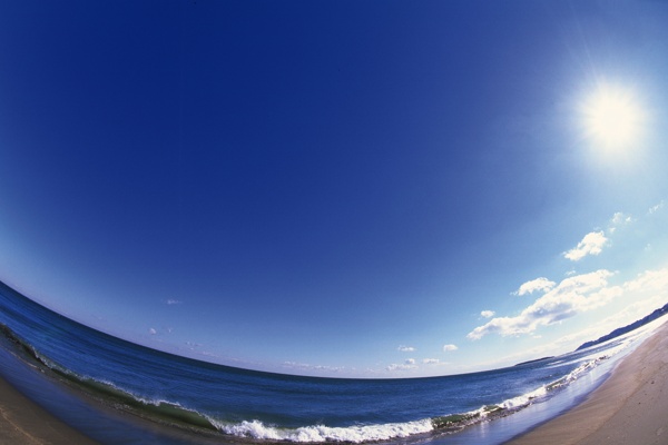 全球首席大百科海滩海边沙滩海浪海水浪花