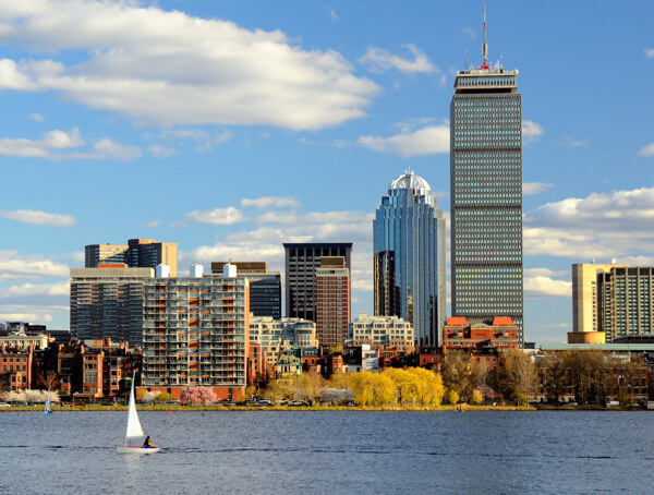 波士顿高楼风景