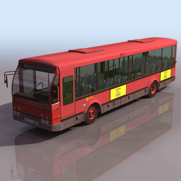 EMT公交车模型05