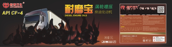 润滑油油桶广告图片