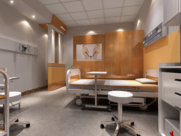 病房室内装饰设计医疗空间设计