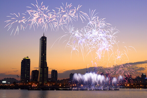 全球首席大百科城市夜景景色建筑灯光繁华都市