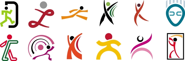 奥运运动形象符号图片